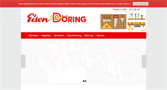 Desktop Screenshot of eisen-doering.de